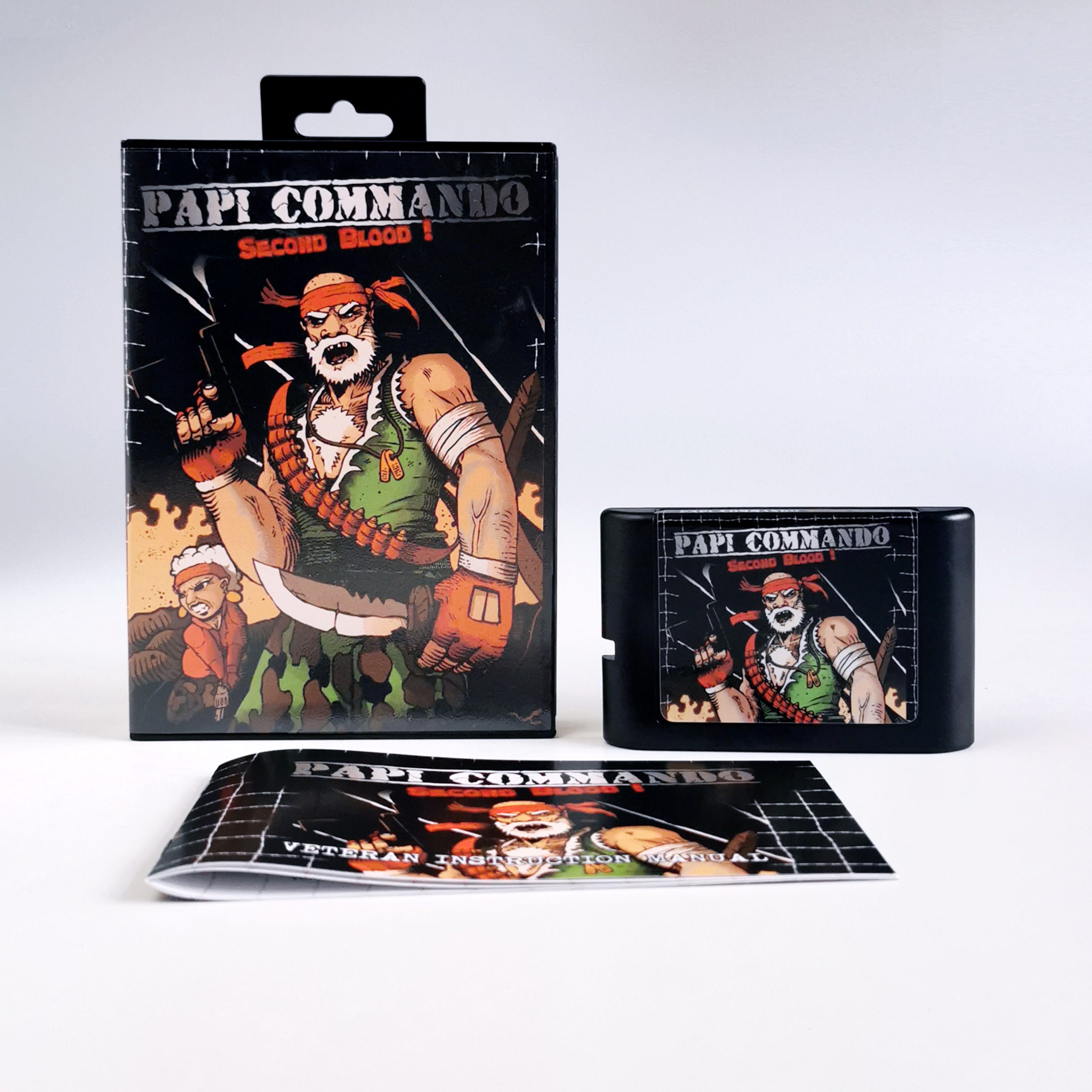 💣 Papi Commando 2: Second Blood, Review, 8/10, Mega Drive, There's No  Blood Like Second Blood 💣 @Broke_Studio #IndieGames #GameDev #HomeBrew  #SEGA, Games Freezer